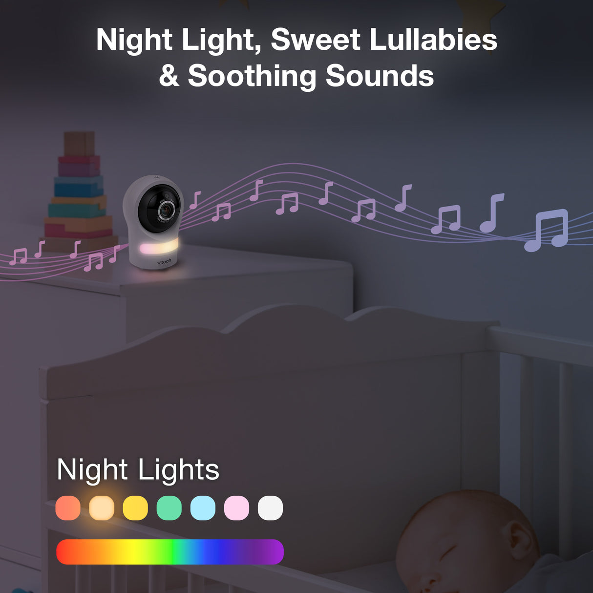 VTech RM4761 3.5" Smart Pan & Tilt Baby Video Monitor