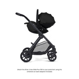Silver Cross Reef 2 Ultimate Travel System Bundle with Glide Plus 360, Approach Plus 360 Car Seat and ISOFIX Base - Space