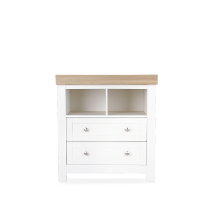 CuddleCo Burford Dresser Changer - White & Oak