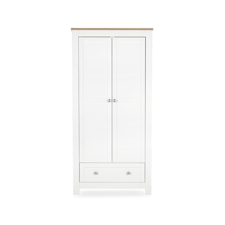 CuddleCo Burford Wardrobe - White & Oak