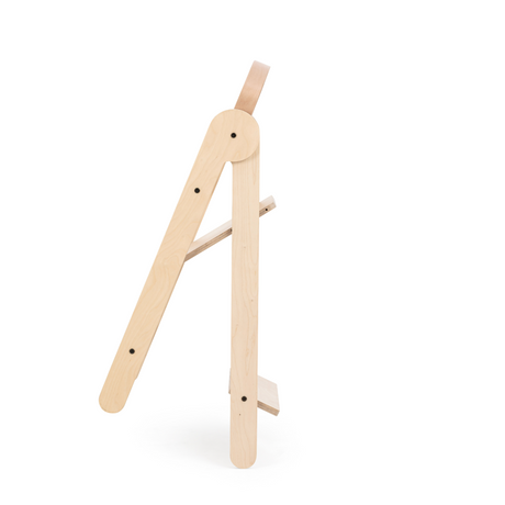 MamaToyz Folding Learning Tower Natural Beech Wood Montessori Child Safety Platform