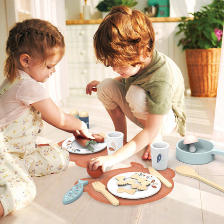 Speedy Monkey Wooden Kitchen with Accessories