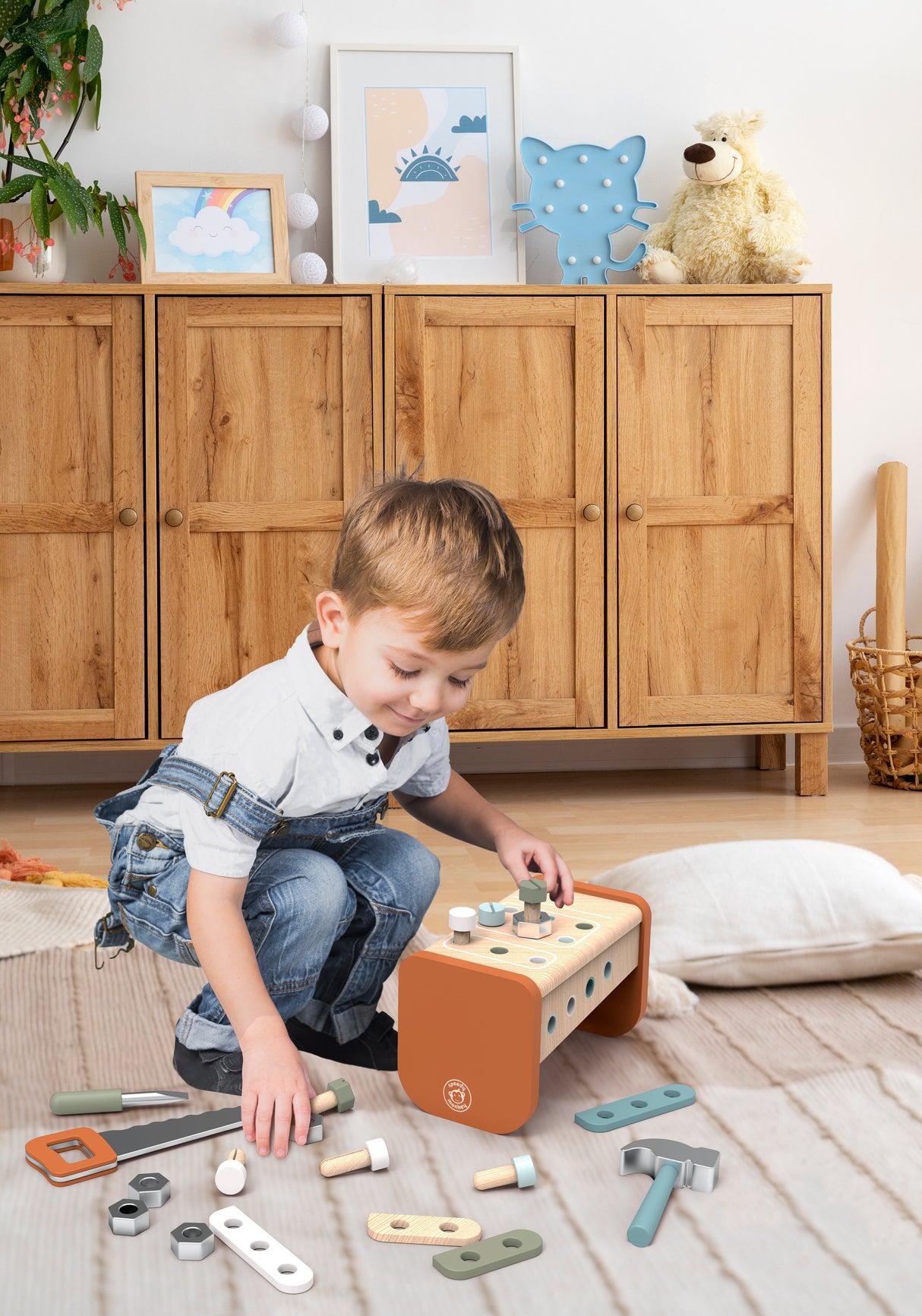 Speedy Monkey 2 in 1 Tool Box & Workbench