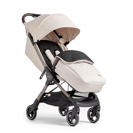 Silver Cross Clic Fleece Lined Footmuff - Almond