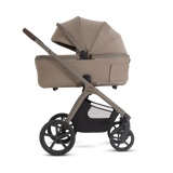 Silver Cross Cove 2 Ultimate Bundle with Glide Plus 360 Infant Car Seat and ISOFIX Base Plus - Champagne