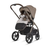 Silver Cross Cove 2 Ultimate Bundle with Glide Plus 360 Infant Car Seat and ISOFIX Base Plus - Champagne