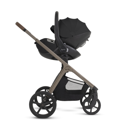 Silver Cross Cove 2 BeSafe Go Beyond 2 Car Seat and Base Travel System - Champagne - Champagne pushchair image 27