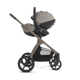 Silver Cross Cove 2 Ultimate Bundle with Glide Plus 360 Infant Car Seat and ISOFIX Base Plus - Champagne