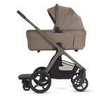 Silver Cross Cove 2 Ultimate Bundle with Glide Plus 360 Infant Car Seat and ISOFIX Base Plus - Champagne