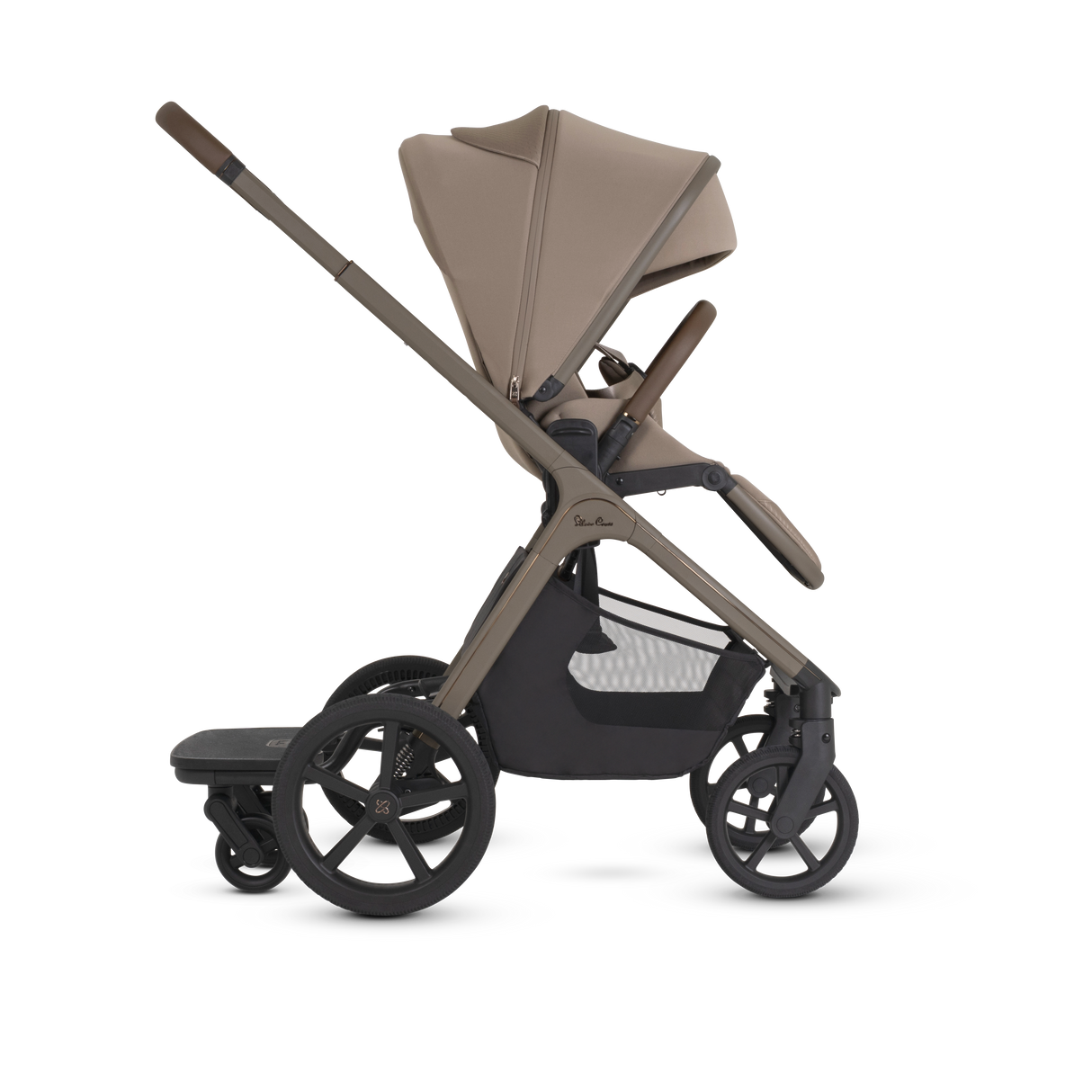 Silver Cross Cove 2 Ultimate Bundle with Glide Plus 360 Infant Car Seat and ISOFIX Base Plus - Champagne