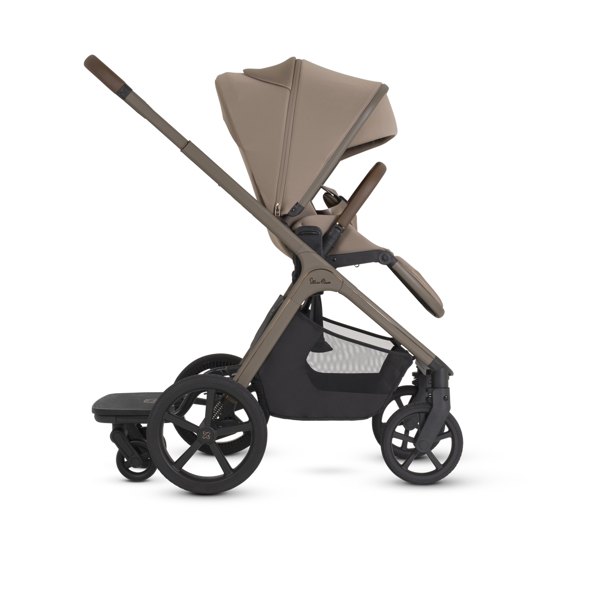 Silver Cross Cove 2 BeSafe Go Beyond 2 Car Seat and Base Travel System - Champagne - Champagne pushchair image 31