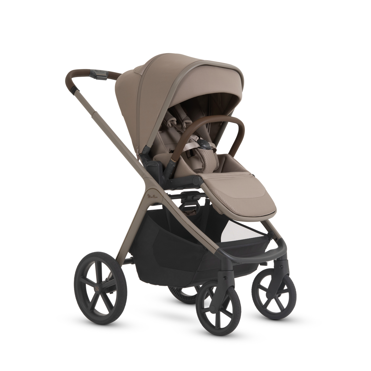 Silver Cross Cove 2 Ultimate Bundle with Glide Plus 360 Infant Car Seat and ISOFIX Base Plus - Champagne