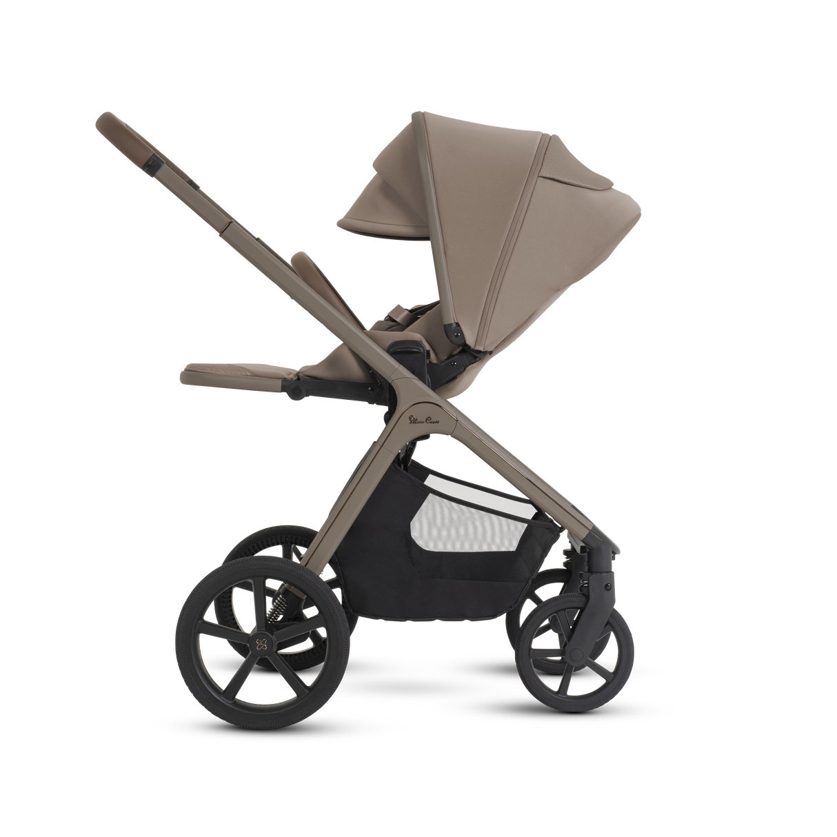 Silver Cross Cove 2 Ultimate Bundle with Glide Plus 360 Infant Car Seat and ISOFIX Base Plus - Champagne
