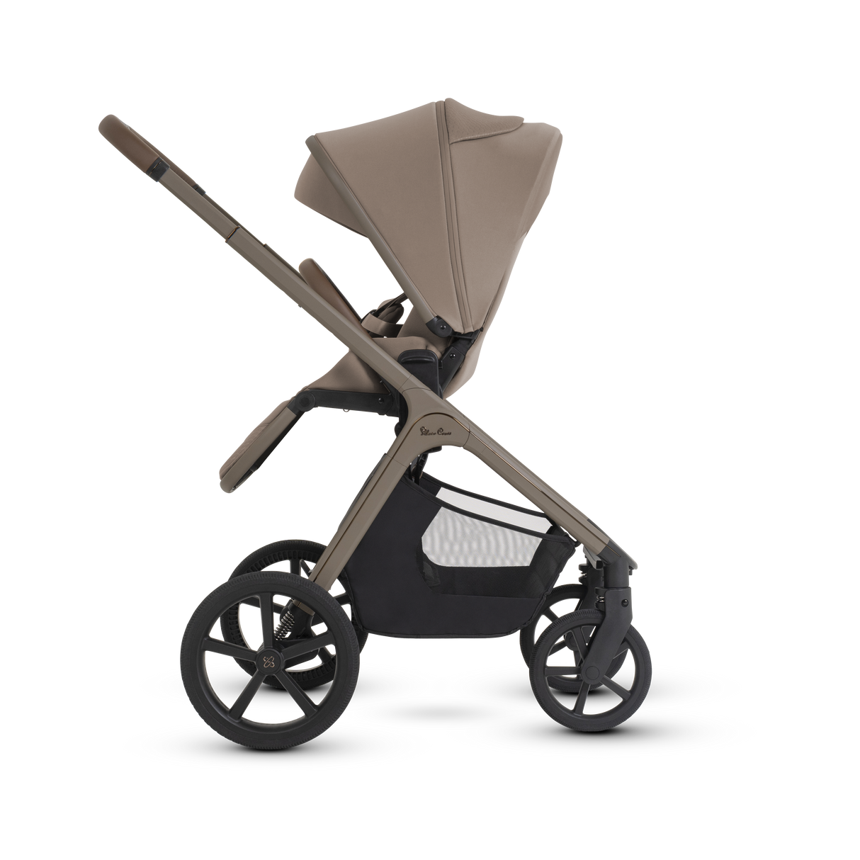 Silver Cross Cove 2 Ultimate Bundle with Glide Plus 360 Infant Car Seat and ISOFIX Base Plus - Champagne