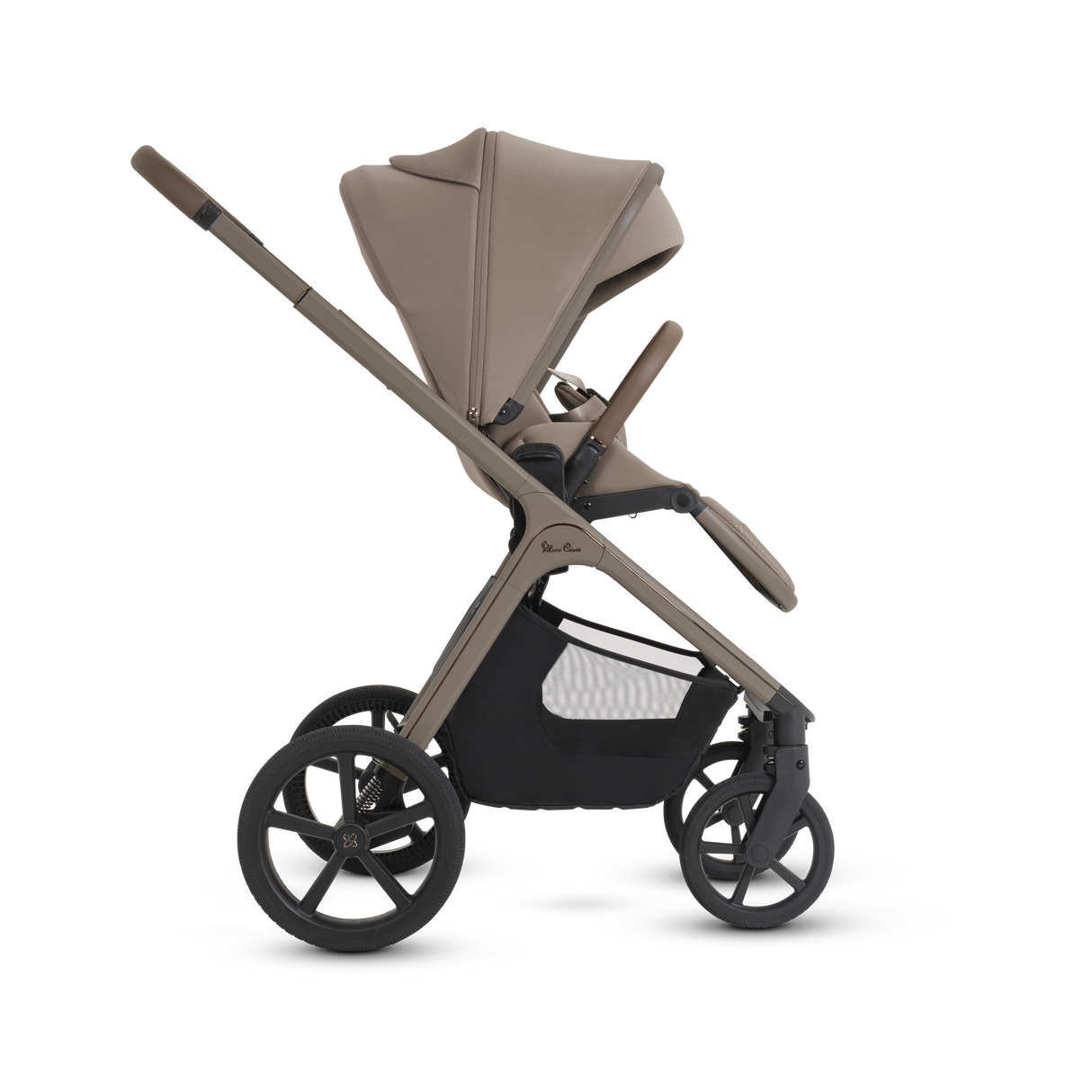 Silver Cross Cove 2 Ultimate Bundle with Glide Plus 360 Infant Car Seat and ISOFIX Base Plus - Champagne