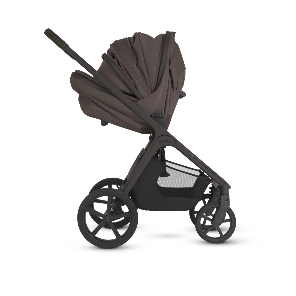 Silver Cross Cove 2 BeSafe Go Beyond 2 Car Seat and Base Travel System - Chocolate - Chocolate pushchair image 32