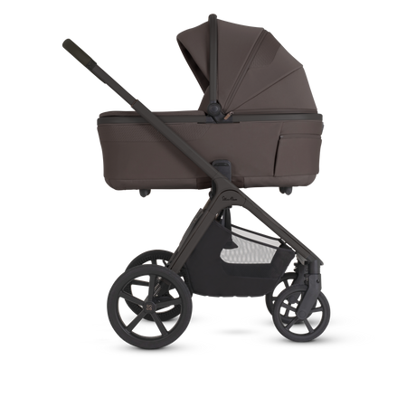 Silver Cross Cove 2 Ultimate Family Bundle with Glide Car Seat, Approach Car Seat and Base Plus - Chocolate