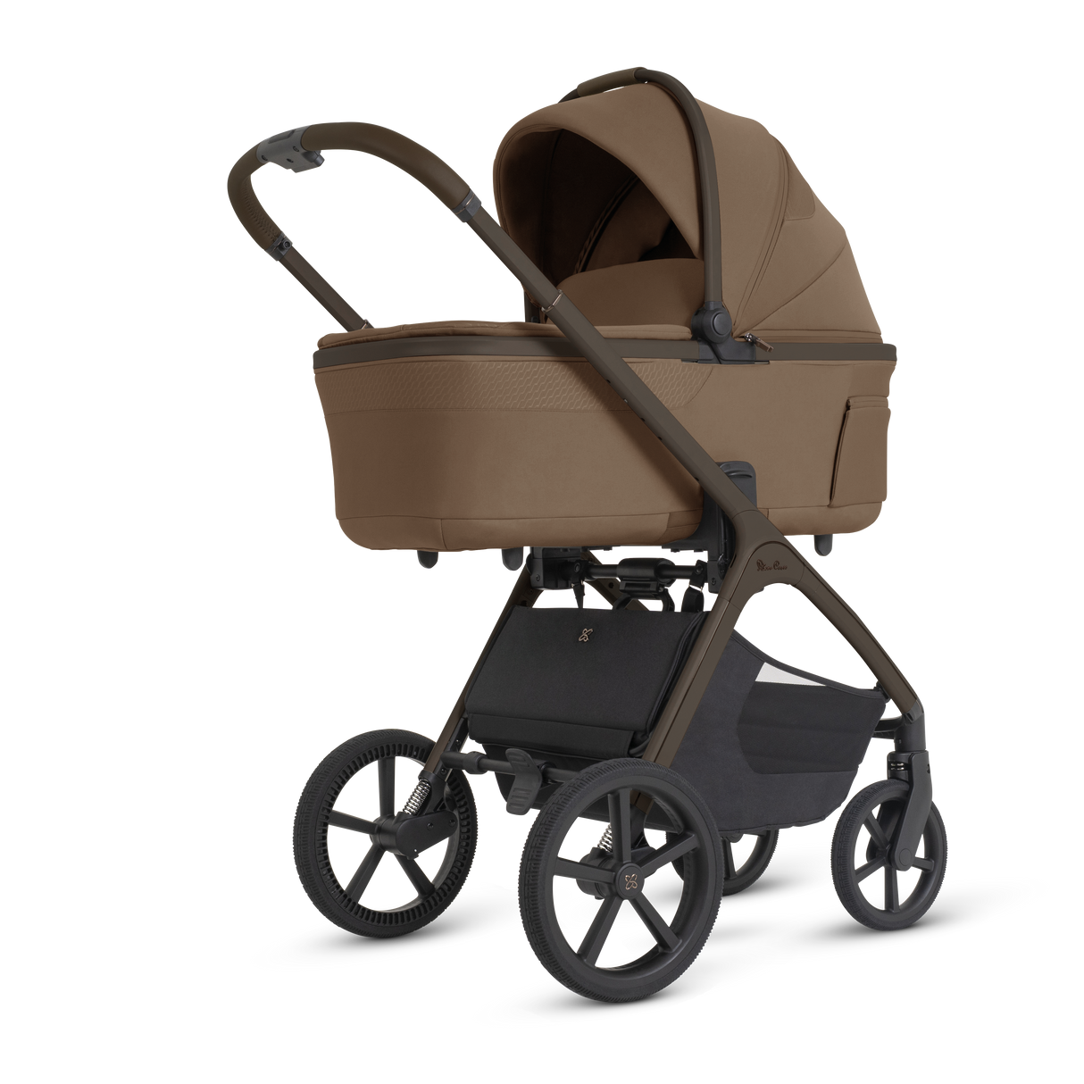 Silver Cross Cove 2 Ultimate Bundle with Glide Plus 360 Infant Car Seat and ISOFIX Base Plus - Maple
