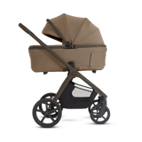 Silver Cross Cove 2 Ultimate Bundle with Glide Plus 360 Infant Car Seat and ISOFIX Base Plus - Maple