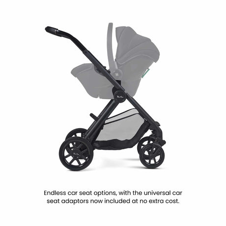 Silver Cross Reef 2 Ultimate Travel System Bundle with Maxi Cosi Pebble Pro2 Car Seat and ISOFIX Base - Space