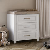 Silver Cross Valencia 2 Piece Nursery Furniture Set with Cot Bed and Dresser