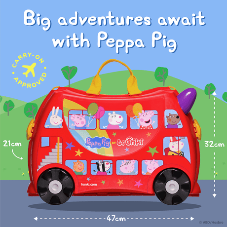 Trunki Ride-On Suitcase - Peppa Pig