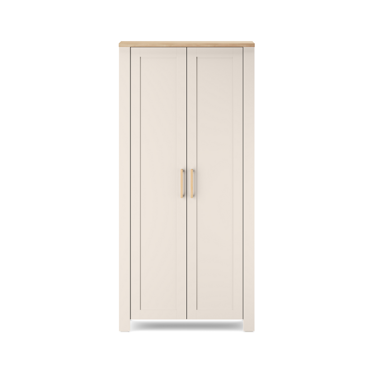 Seville Nursery Double Wardrobe Cashmere Oak