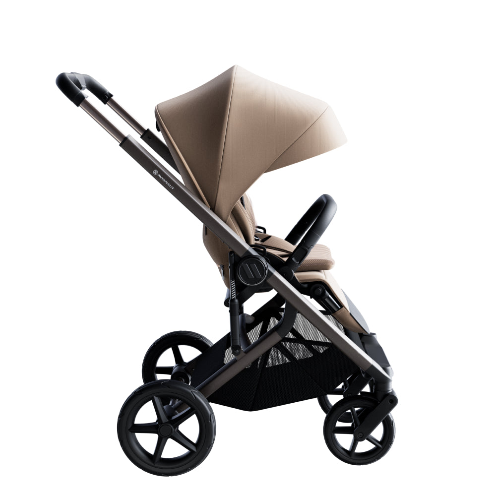 Avionaut Sirius 2 Pushchair and Carrycot Bundle - Beige