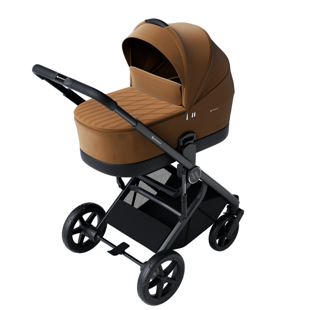 Avionaut Sirius 2 Pushchair and Carrycot Bundle - Caramel