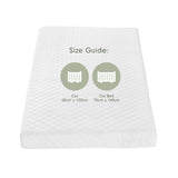 Tutti Bambini Sprung Cot Bed Mattress - 70x140cm
