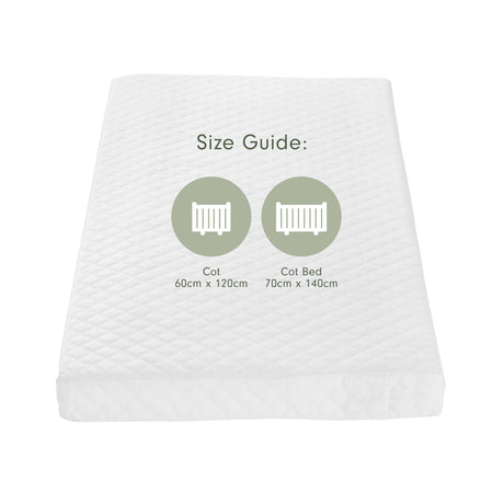 Tutti Bambini Sprung Cot Bed Mattress - 70x140cm