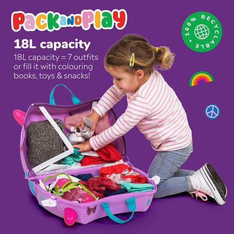 Trunki Ride-On Suitcase - Cassie the Cat