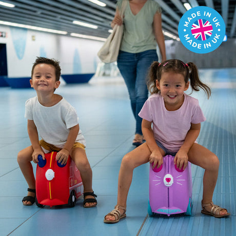 Trunki Ride-On Suitcase - Frank the Fire Engine