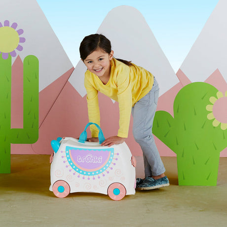 Trunki Ride-On Suitcase - Lola the Llama