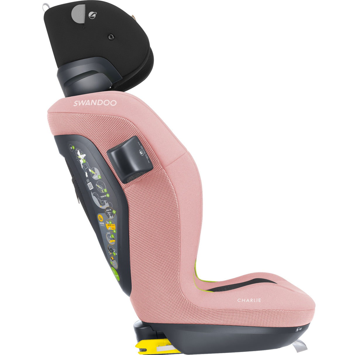 Swandoo Charlie 2026 Highback Booster - Positive Pink