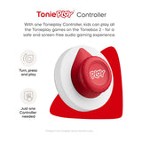 Tonies Toniebox 2 Play Set Including Paw Patrol Chase Tonie, Tonieplay Game & Tonieplay Controller - Tropical Teal