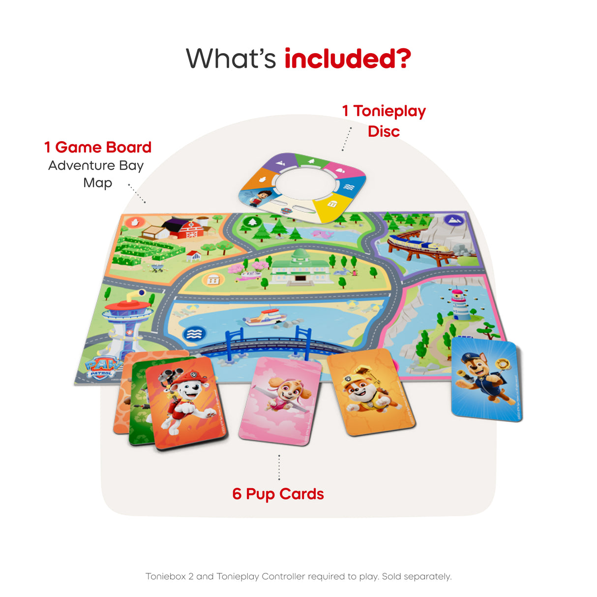Tonies Tonieplay - Paw Patrol: Adventure Bay Rescue Heroes