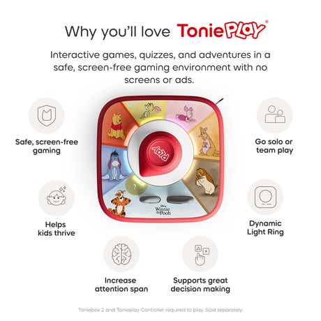 Tonies Tonieplay - Winnie The Pooh: Tigger's Mix-Up-Fix-Up