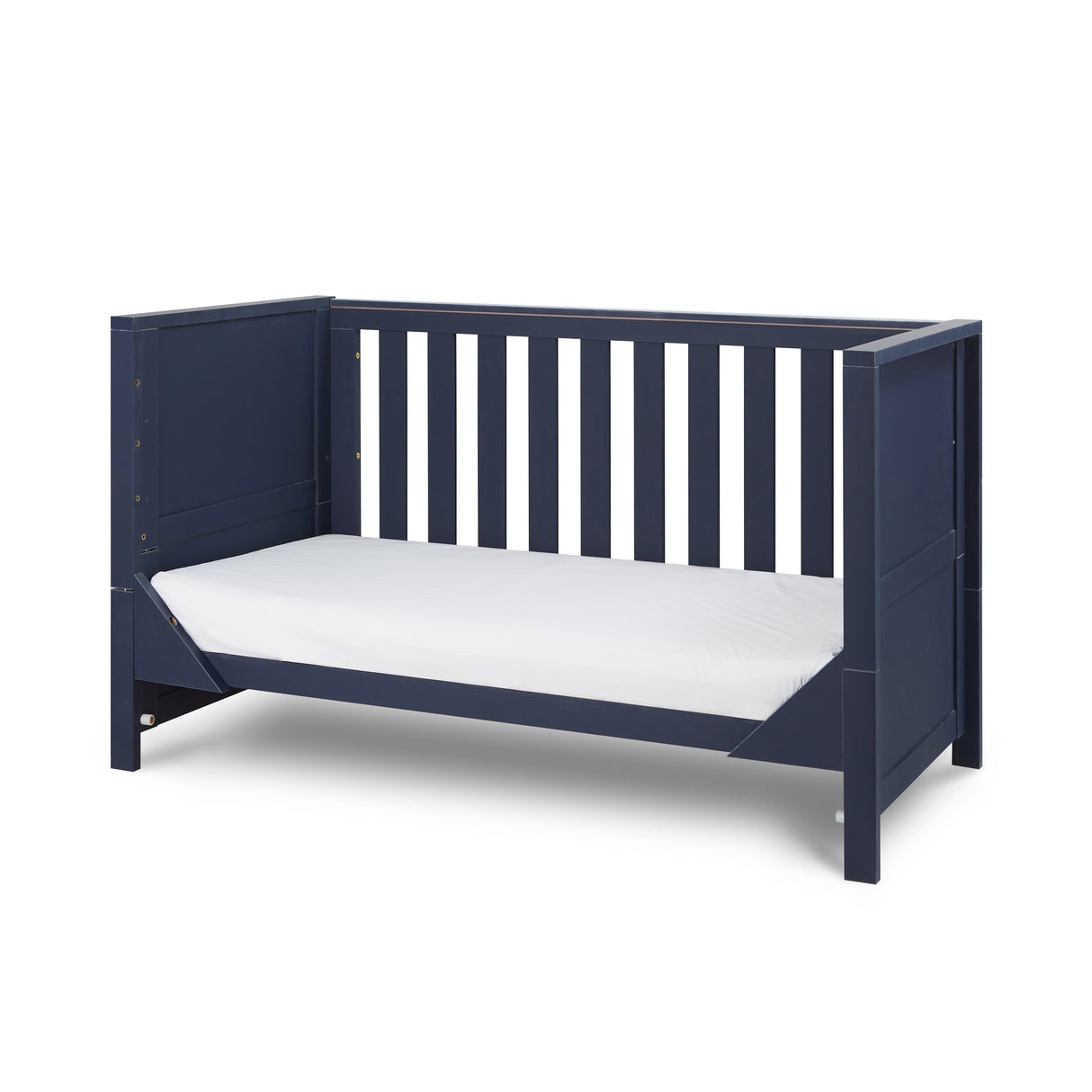 Tutti Bambini Tivoli 3 Piece Nursery Furniture Set with Cot Bed, Dresser and Wardrobe - Navy