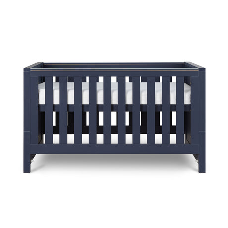 Tutti Bambini Tivoli 3 Piece Nursery Furniture Set with Cot Bed, Dresser and Wardrobe - Navy