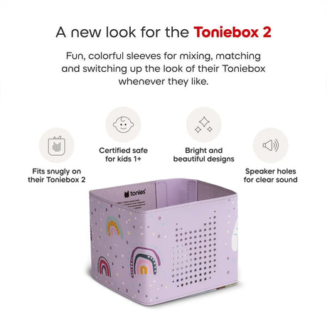 Tonies Toniebox 2 Sleeve - Rainbow