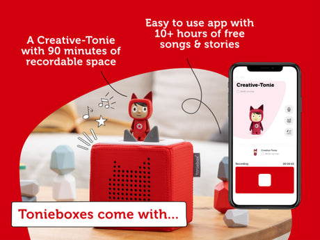 Tonies Toniebox Starter Set - Red