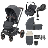 Maxi-Cosi Fame 2026 Premium Travel System with Pebble Slide Pro and Slide Pro Base - Moon Graphite