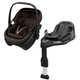 Maxi Cosi Coral Slide Pro Infant Car Seat & FamilyFix Slide Pro ISOFIX Base - Espresso Brown