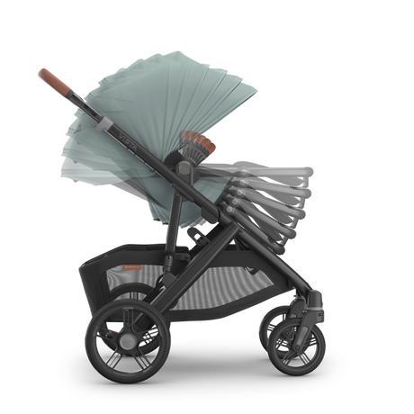 UPPAbaby Vista V3 Travel System Bundle with Cybex Cloud T Car Seat and ISOFIX Base - Kenzi