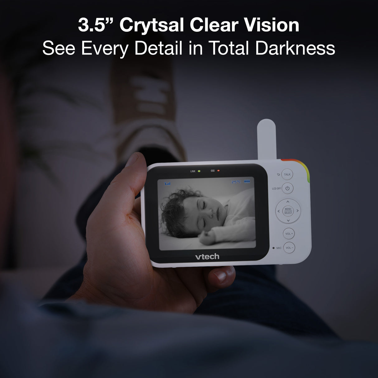 VTech VM4252 3.5" Video Baby Monitor