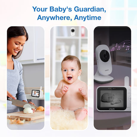VTech VM4252 3.5" Video Baby Monitor