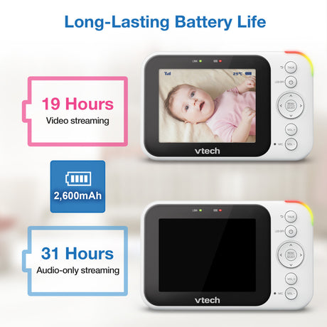 VTech VM4252 3.5" Video Baby Monitor