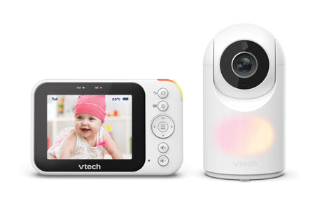 VTech VM4263 3.5" Pan & Tilt Video Baby Monitor