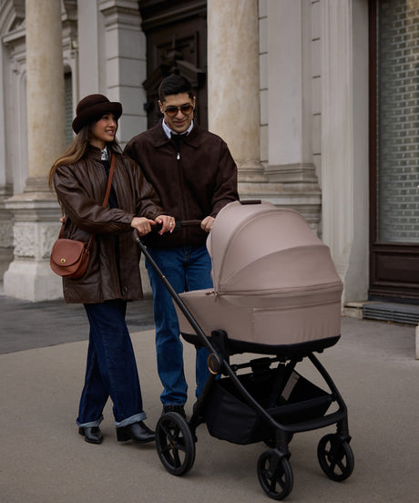 Venicci Claro 2 in 1 Pushchair Bundle with Accessories - Almond